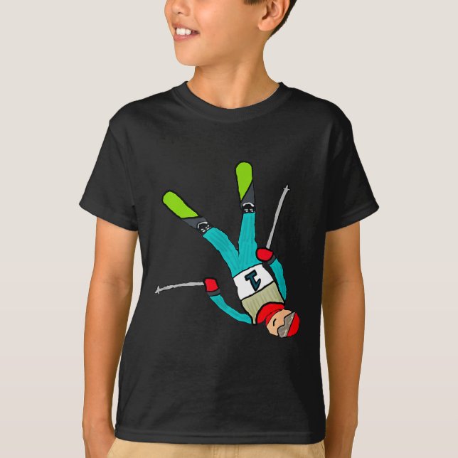Camiseta Freestyle skiing  (Anverso)