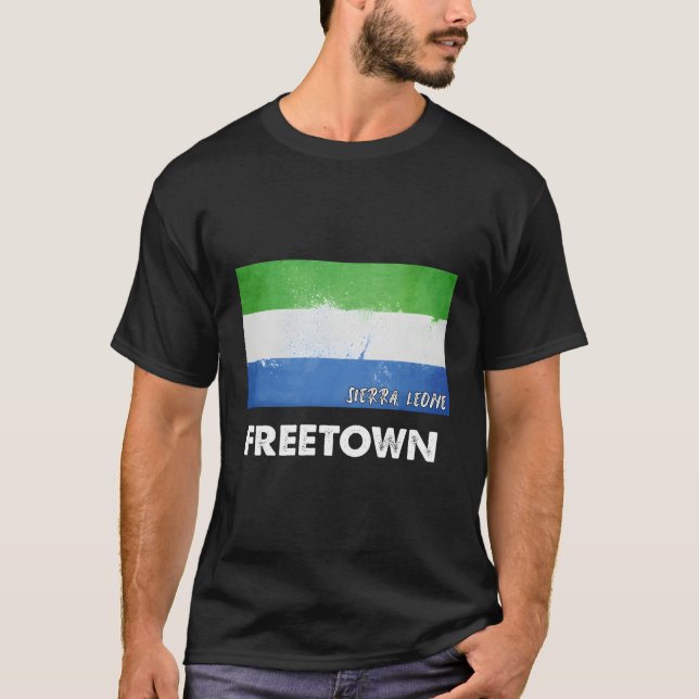 Camiseta Freetown Sierra Leona (Anverso)