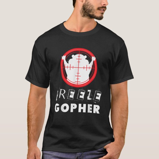 Camiseta Freeze Gopher T Shirt Hunter Gopher (Anverso)