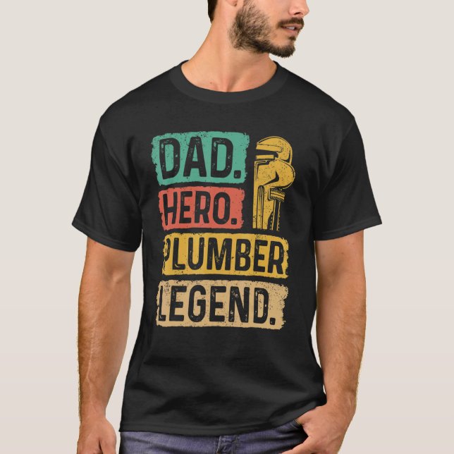 Camiseta Fregadero de plomo de la leyenda del plomo del hér (Anverso)
