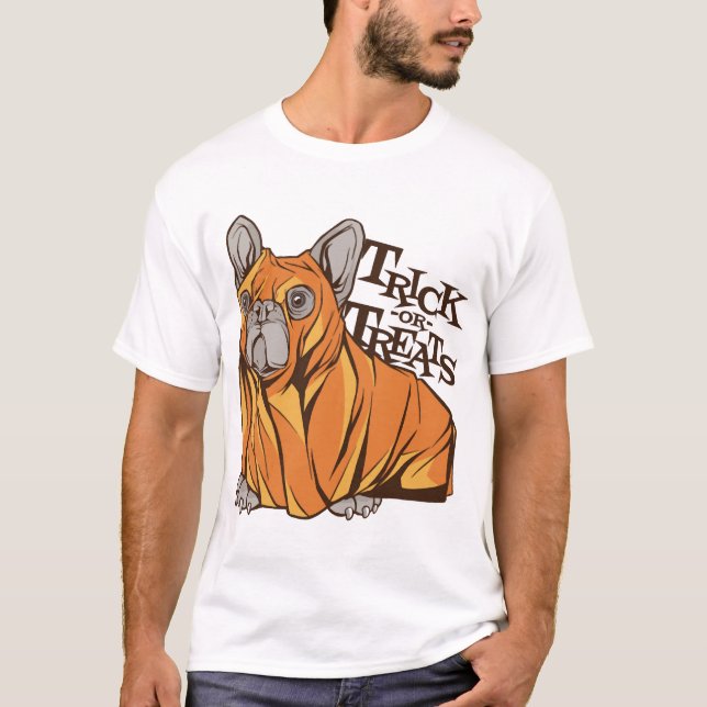 Camiseta fregonas de Halloween (Anverso)