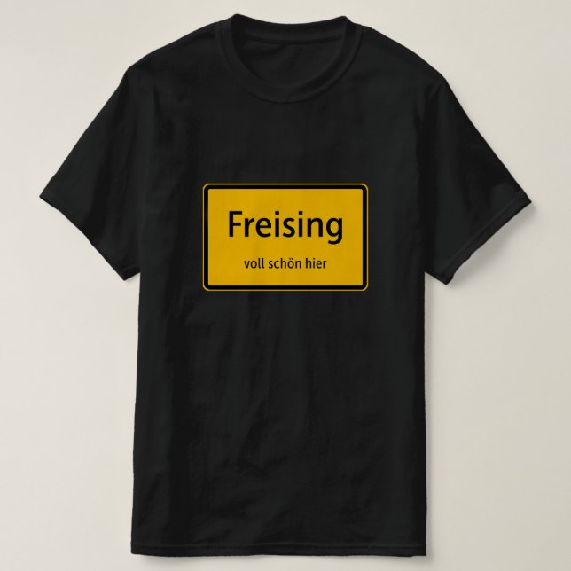 Camiseta Freising Herren Männer T-Shirt Tshirt Shirt (Diseño del anverso)