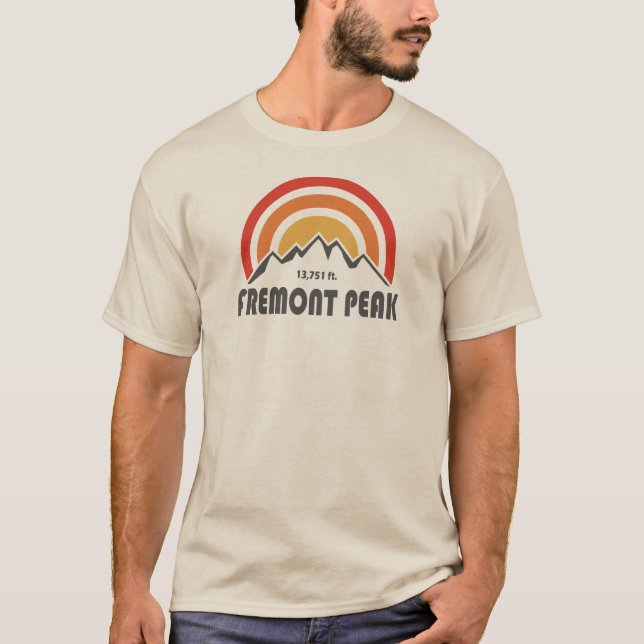 Camiseta Fremont Peak Wyoming (Anverso)