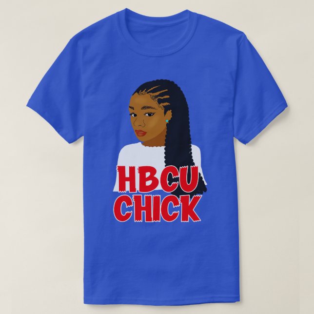 Camiseta Frenas de pollo HBCU (Diseño del anverso)