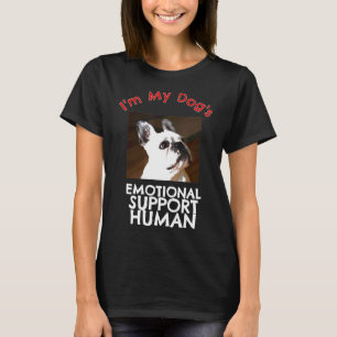 Camiseta French Bull Dog Emotional Support Human