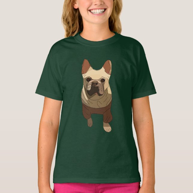 Camiseta French Bulldog (Anverso)