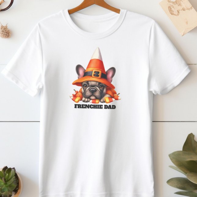 Camiseta French Bulldog Cute Halloween Candy Costume (Subido por el creador)