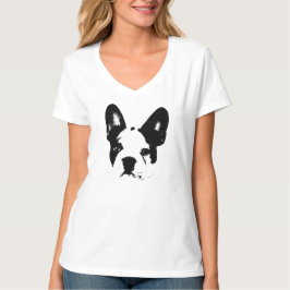 Camiseta French Bulldog Face