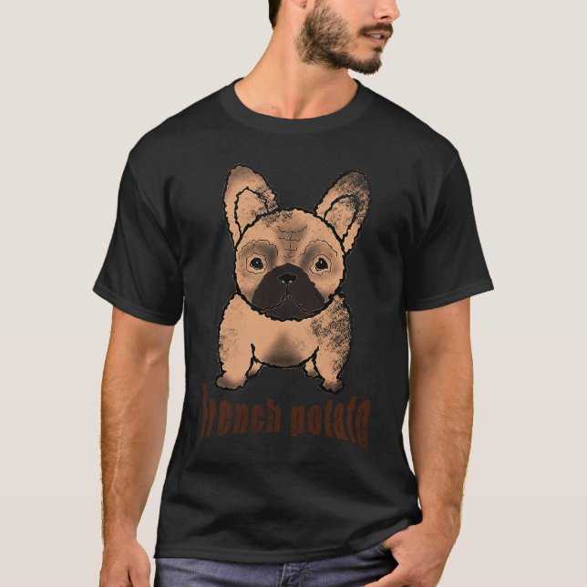 Camiseta French Bulldog French Potato (Anverso)