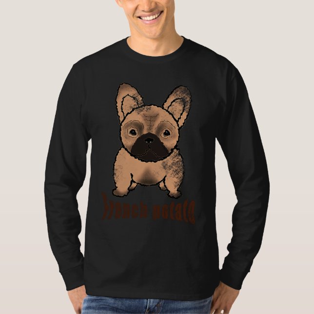 Camiseta French Bulldog French Potato (Anverso)