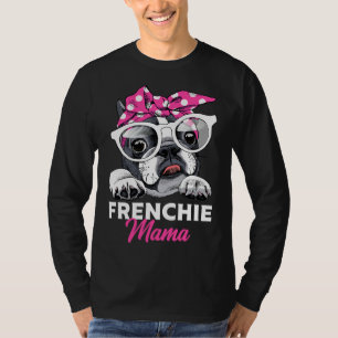 Camiseta French Bulldog Mum Girl Frenchie Idea