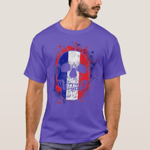 Camiseta French Flag Skull