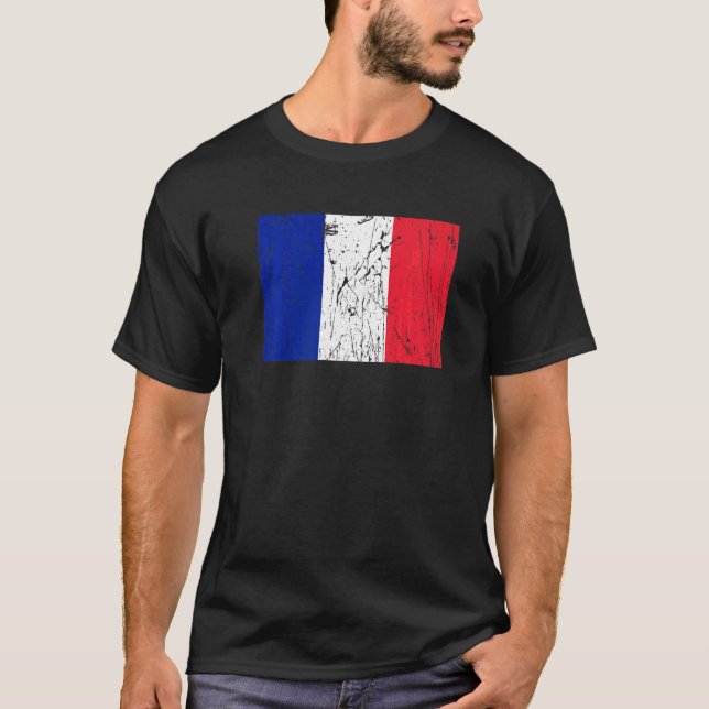 Camiseta French France Flag Pride French Flag (Anverso)