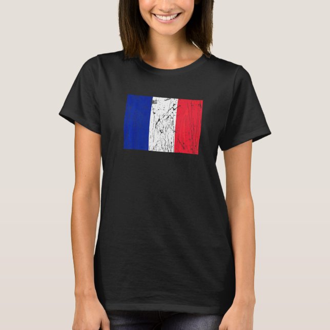Camiseta French France Flag Pride French Flag (Anverso)