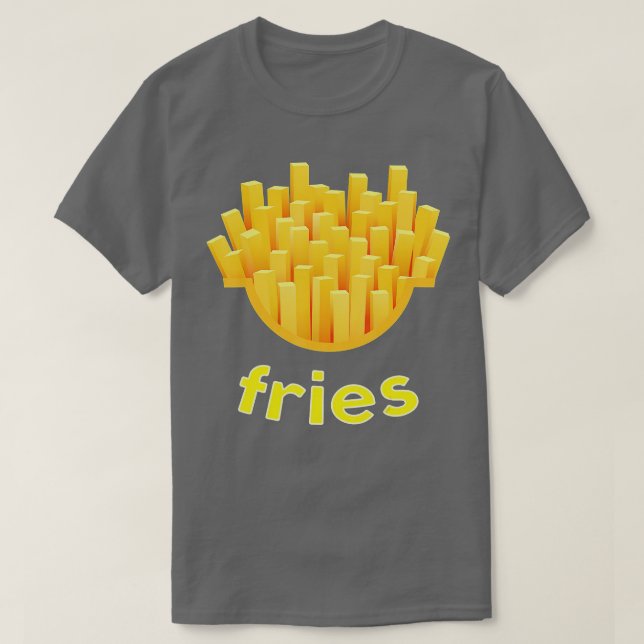 Camiseta French Fries Costume French Fry Costume French Fry (Diseño del anverso)