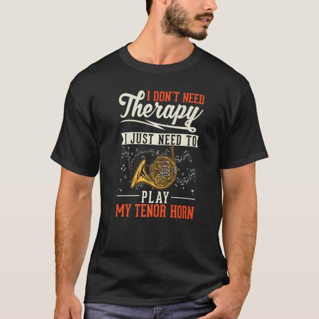 Camiseta French Horn Therapy French Horn Player 1 (Anverso)