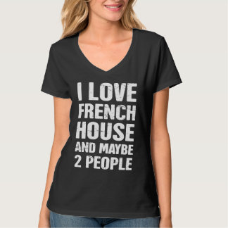 Camiseta French House Music, Nu Disco, French Electronic Mu
