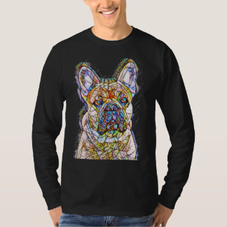 Camiseta Frenchie Bulldog francés Perro Mosaico