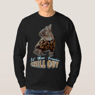 Camiseta Frenchie Chill Out Lil Man Bulldog francés