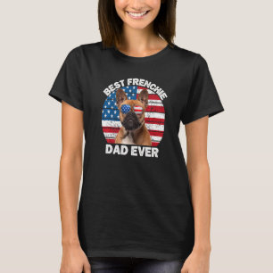 Camiseta Frenchie Dad Bulldog Francés Dueño Del 4 De Julio