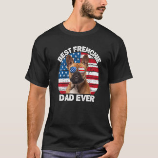 Camiseta Frenchie Dad Bulldog Francés Dueño Del 4 De Julio