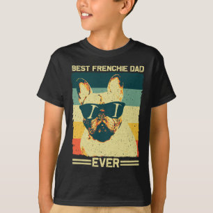 Camiseta Frenchie Dad Design Men Padre Bulldog francés Amor