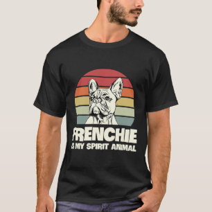 Camiseta Frenchie es mi animal espiritual para un propietar