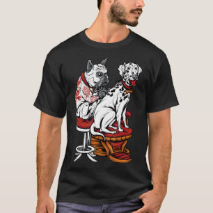 Camiseta Frenchie Frenchie Pug Dalmatian Bulldog francés T