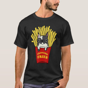 Camiseta Frenchie Fries Cute Perro Bulldog Francés