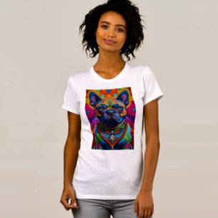 Camiseta Frenchie Fun Birthday Fantasy