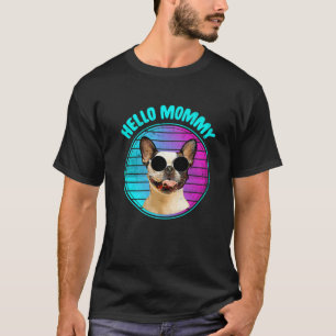 Camiseta Frenchie Gafas de sol Frenchie Mami - Mamá Frances