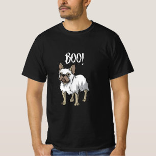 Camiseta Frenchie Ghost Costume Funny Bulldog Halloween