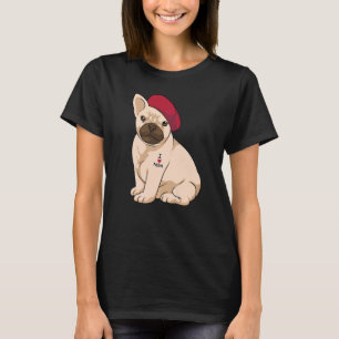 Camiseta frenchie mama bulldog francés mamá linda para las 