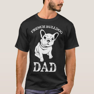 Camiseta Frenchie Mens Dog Dad Gif Bulldog francés Dad Masc