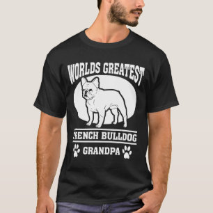 Camiseta Frenchie Mens Worlds Gran Bulldog francés