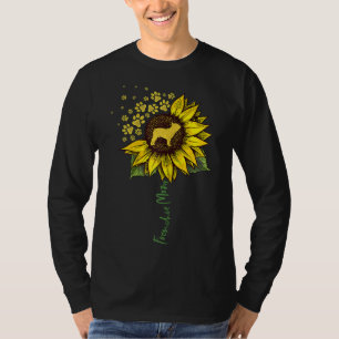 Camiseta Frenchie Mom Sunflower Bulldog francés Lover Regal