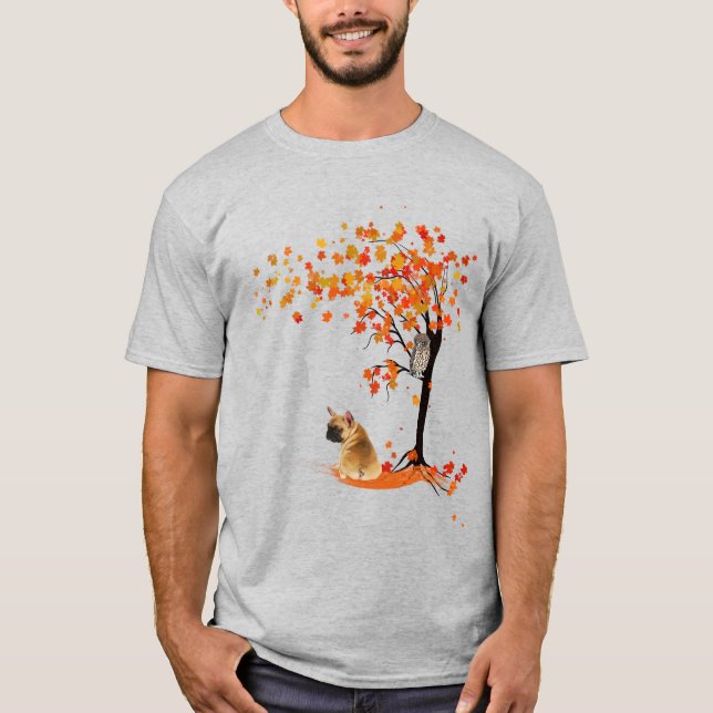 Camiseta Frenchie My Spirit Animals Owl Frenchie Amantes (Anverso)