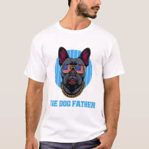 Camiseta Frenchie Perro Padre El Padre Perro Regalo Patriót
