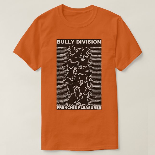 Camiseta Frenchie Pleasures Joy Division Bulldog francés De (Diseño del anverso)