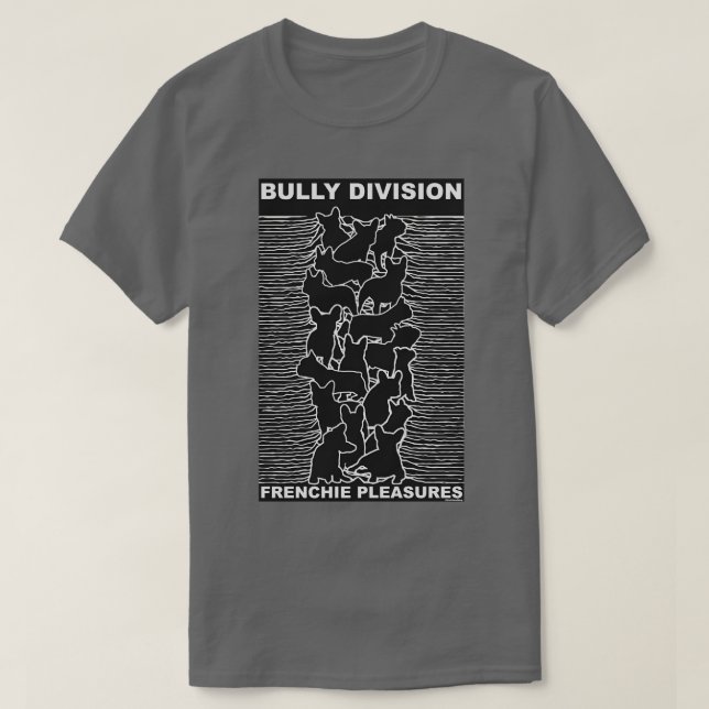 Camiseta Frenchie Pleasures Joy Division Bulldog francés De (Diseño del anverso)