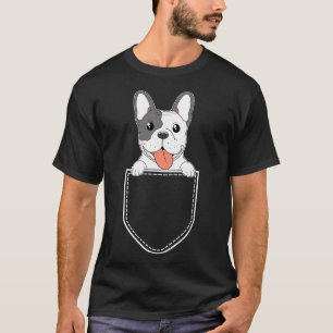 Camiseta Frenchie Pocket Bulldog francés lindo Mascota D