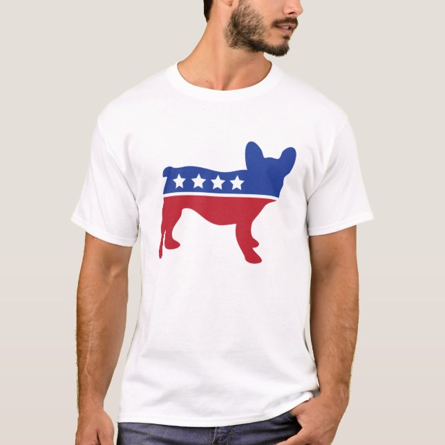 Camiseta Frenchie político (Anverso)
