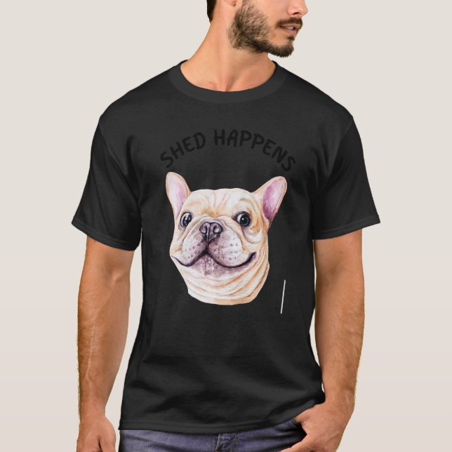 Camiseta Frenchie Sloppy Kisser French Bulldog Kisses (Anverso)