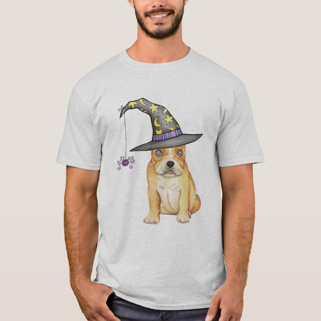Camiseta Frenchie Witch (Anverso)