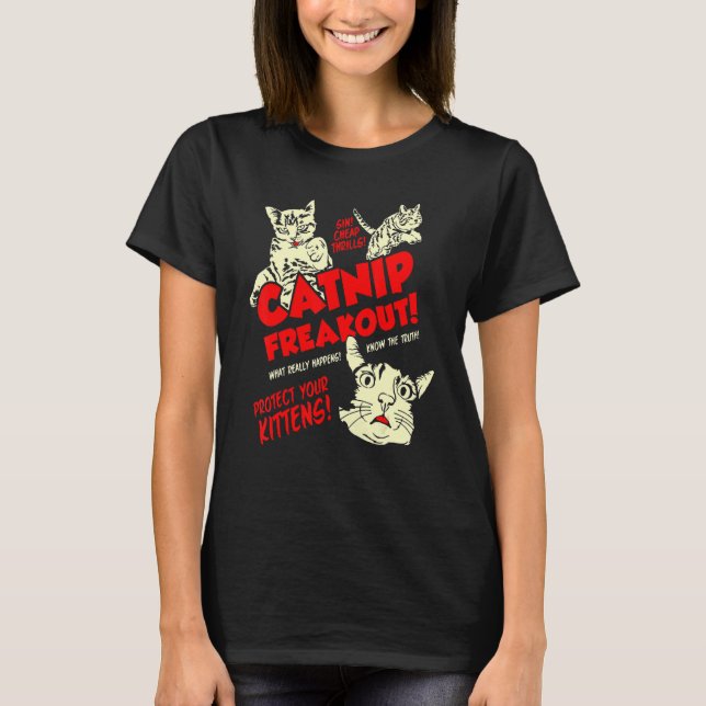 Camiseta Frenesí de hierba gatera (Anverso)