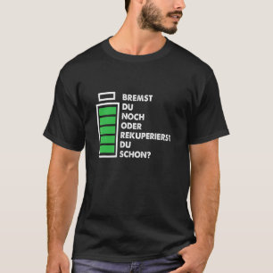 Camiseta Freno Automóvil Recuperando Batería Eléctrica