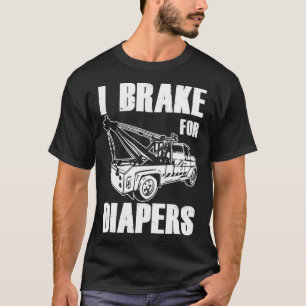 Camiseta Freno de camión de conductores de remolque de papá