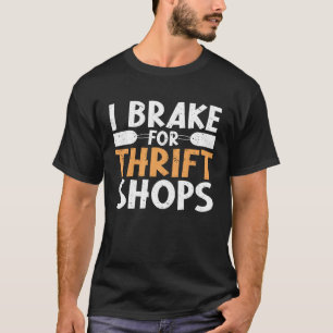 Camiseta Freno Por Las Tiendas Thrift Que Provocan Las Comp