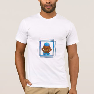 Camiseta Frente a la nariz.