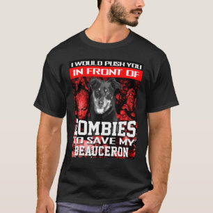 Camiseta Frente A Los Zombis Para Salvar Mi Hallo De Perro